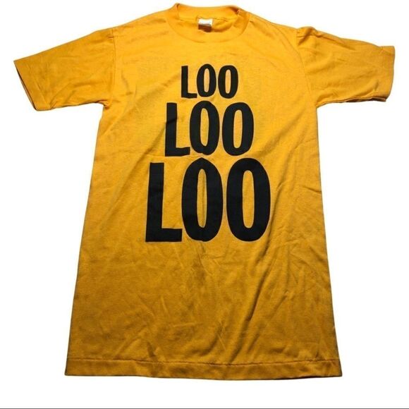 Vintage 80s Louis Lipps #83 Pittsburgh‎ Steelers T-Shirt Small Single Stitch D2 - Picture 1 of 4